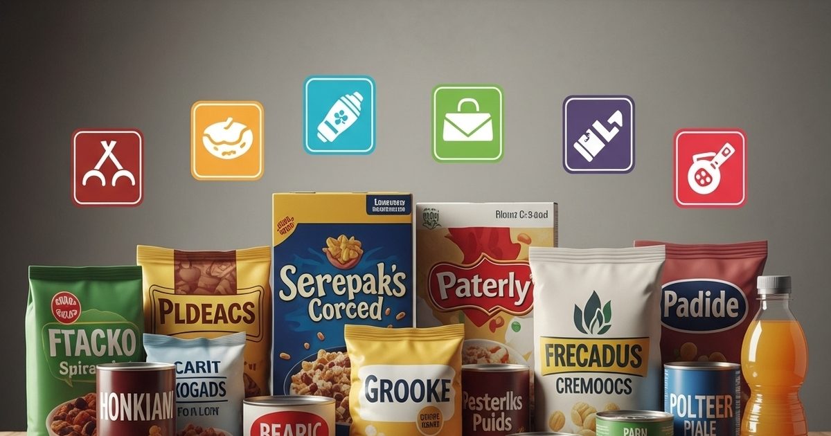 Food Packet color meaning. What does different colors mean on food packets
