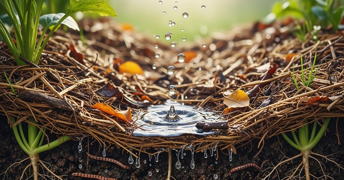 Mulching tips to retain soil moisture. Do mulching to maintain soil moisture
